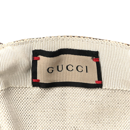 Gucci Monogram Jumbo GG Baseball Hat L 58 Camel Ebony 8 of 8