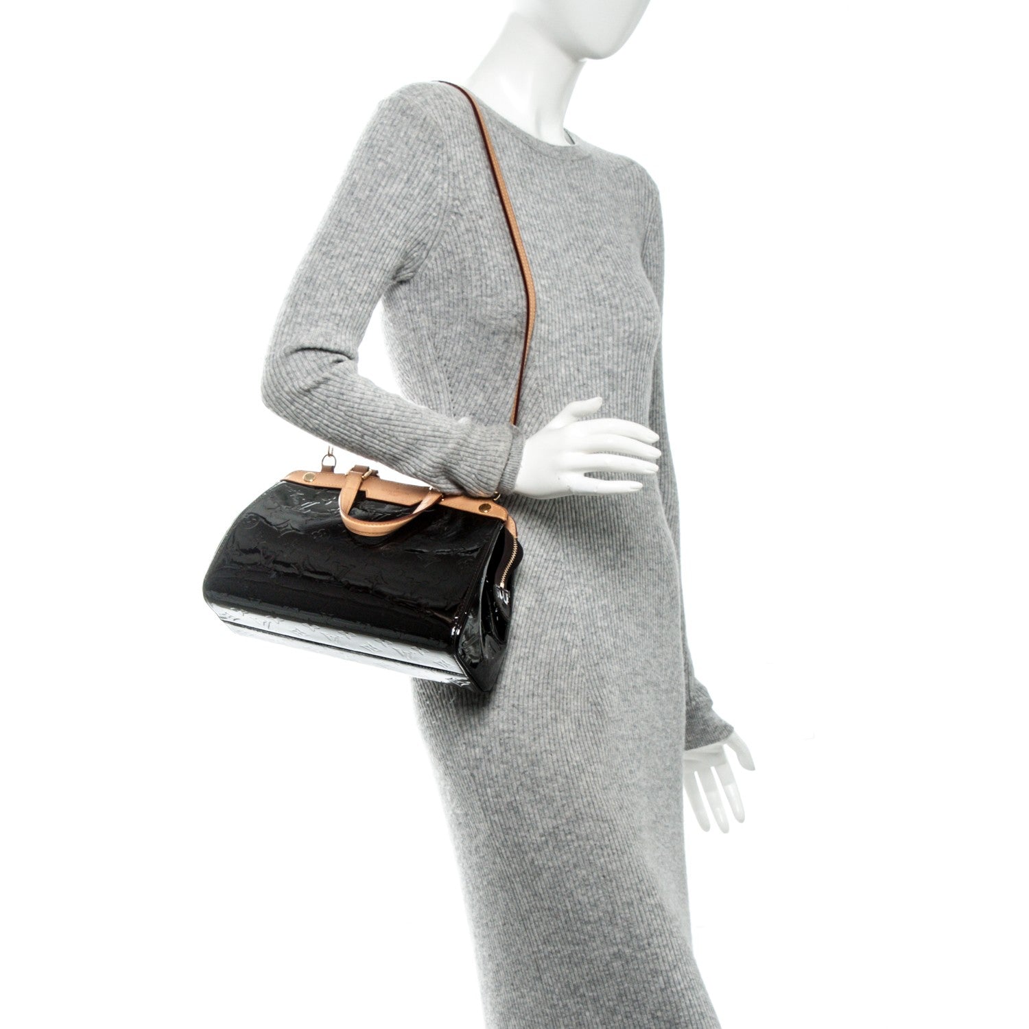 Louis Vuitton Vernis Brea PM Amarante 2 of 6
