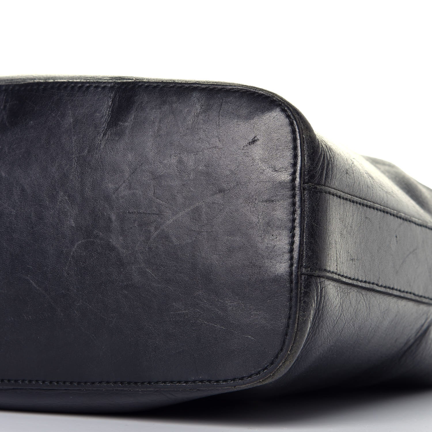 Gucci Calfskin GG Small Clasp Hobo Black 9 of 9