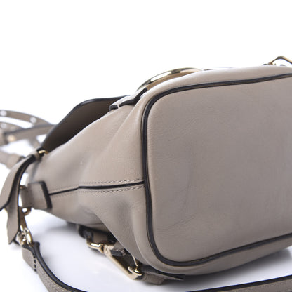 Chloe Suede Calfskin Mini Faye Backpack Motty Grey 5 of 11