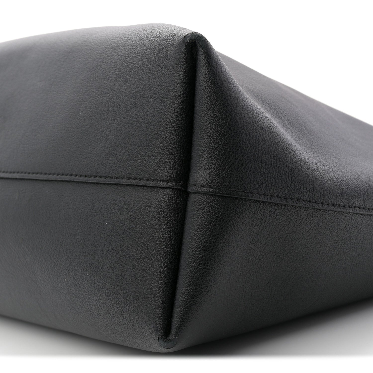 Saint Laurent Calfskin Large Shopping Tote Black 11 of 15
