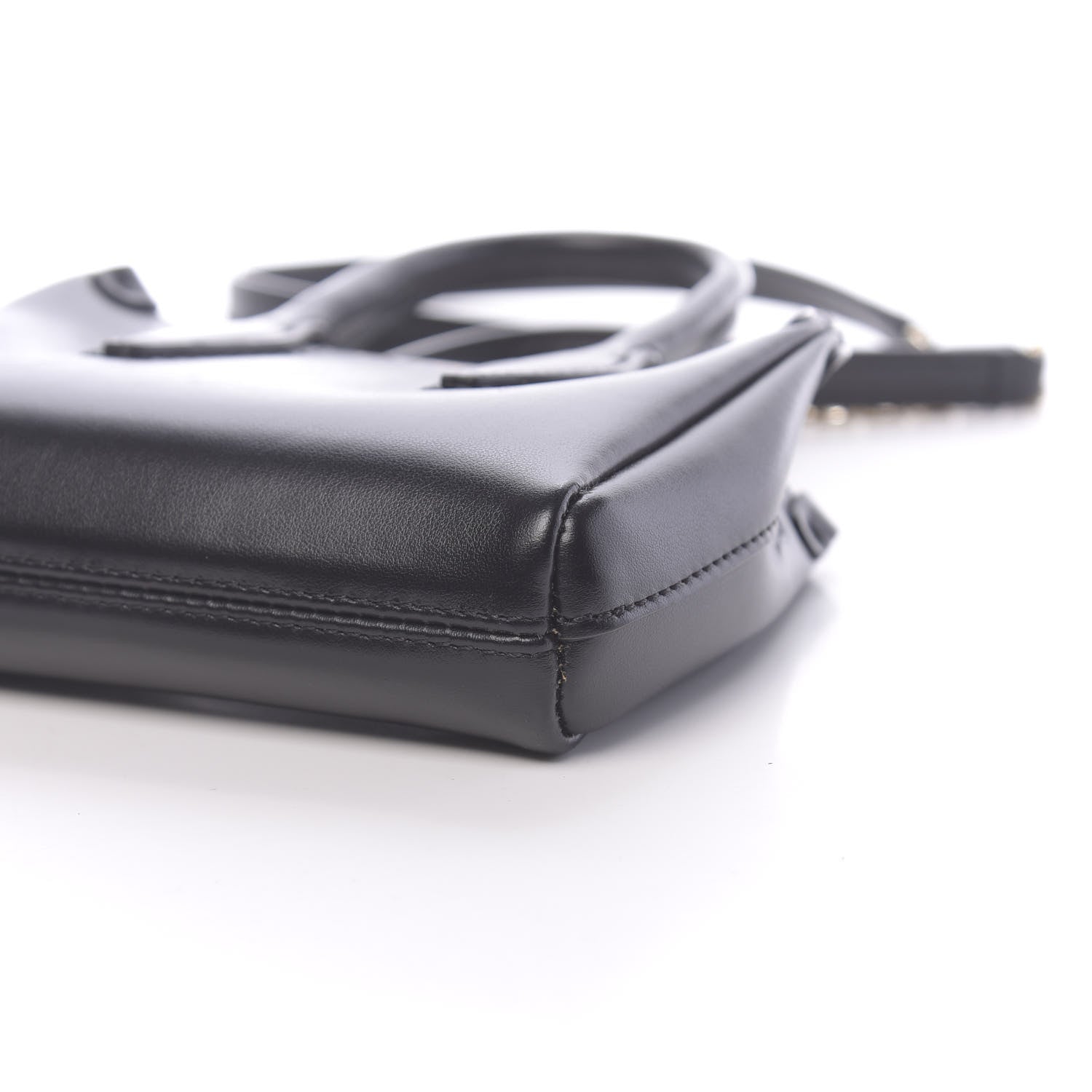 Lanvin Smooth Calfskin Micro Journee Black 9 of 9