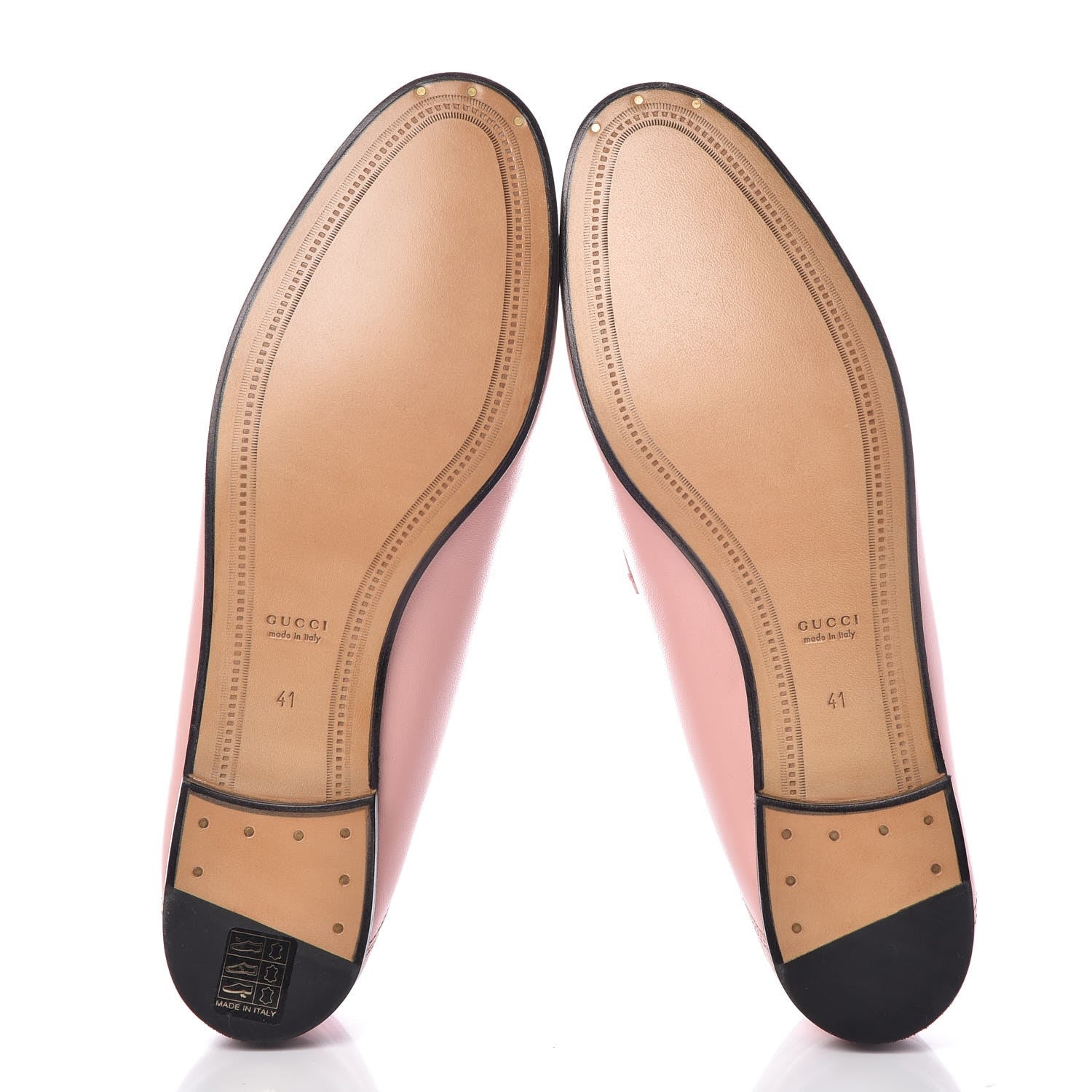 Gucci Lambskin Womens Brixton Horsebit Loafers 41 Perfect Pink 5 of 9