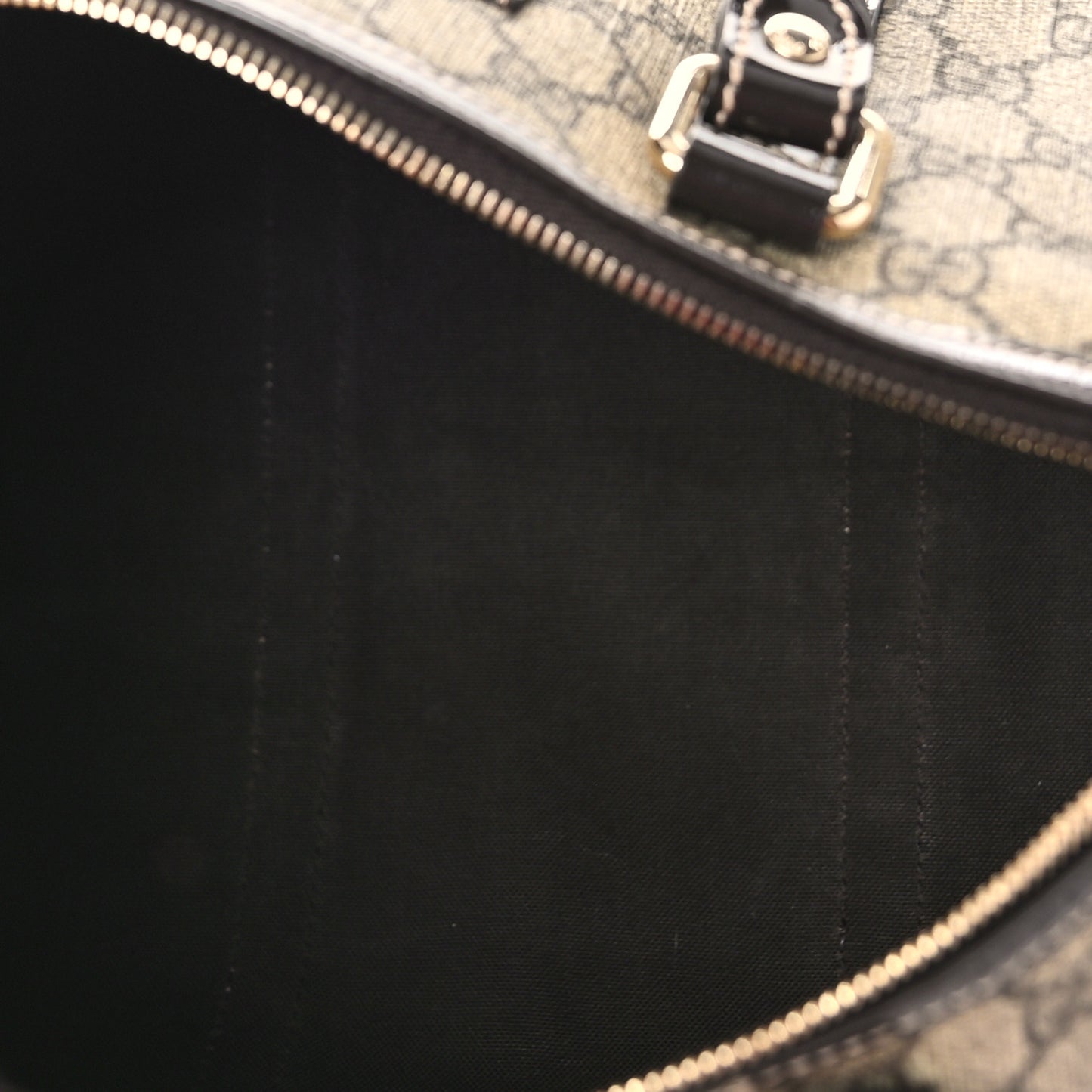 GG Plus Monogram Medium Joy Boston Dark Brown
