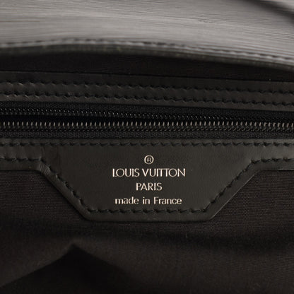 Louis Vuitton Epi Sac Plat GM Black 6 of 8