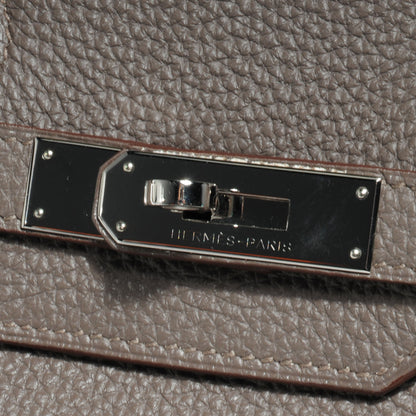 Hermes Togo Birkin 35 Etain 10 of 10