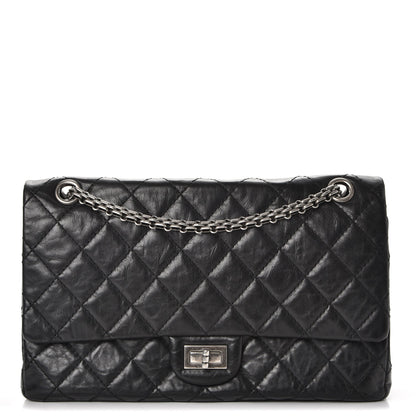 Chanel Aged Calfskin Quilted 2.55 Reissue 226 Flap Black 1 of 11