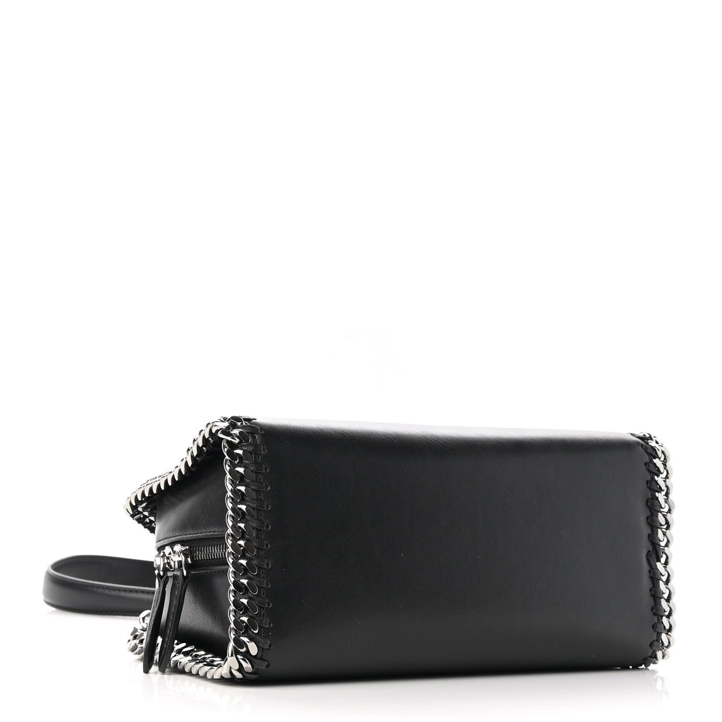 Eco Alter Nappa Mini Falabella Box Top Handle Bag Black