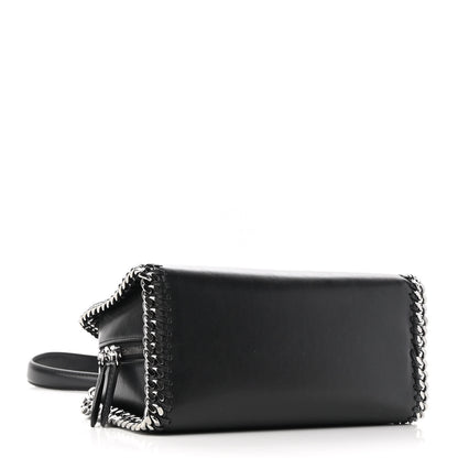 Stella McCartney Eco Alter Nappa Mini Falabella Box Top Handle Bag Black 4 of 8