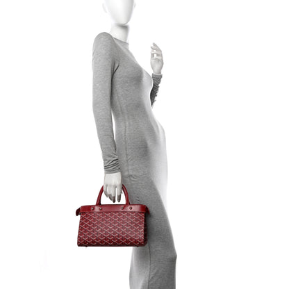 Goyard Goyardine Jersey PM Bag Red 2 of 15