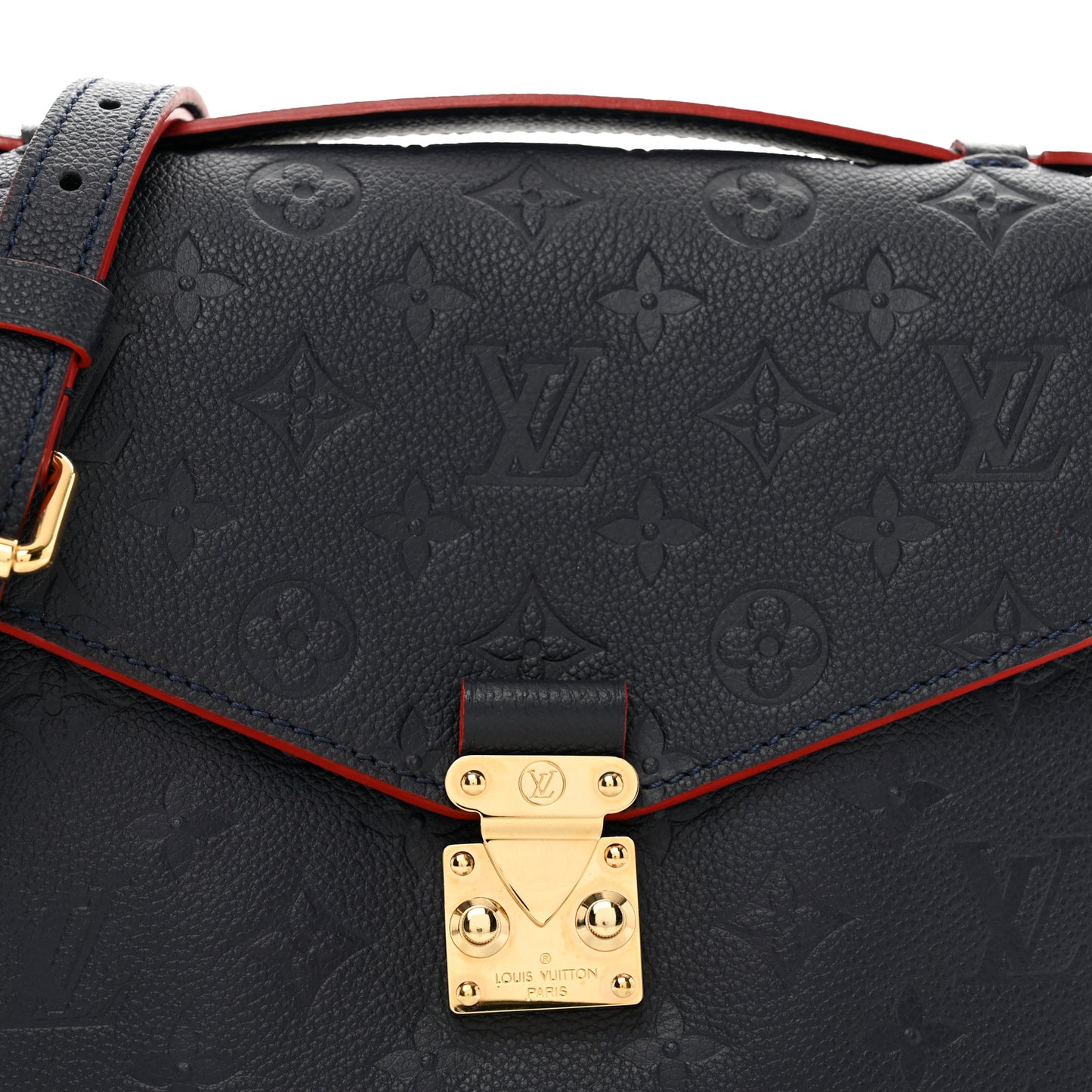 Empreinte Pochette Metis Marine Rouge