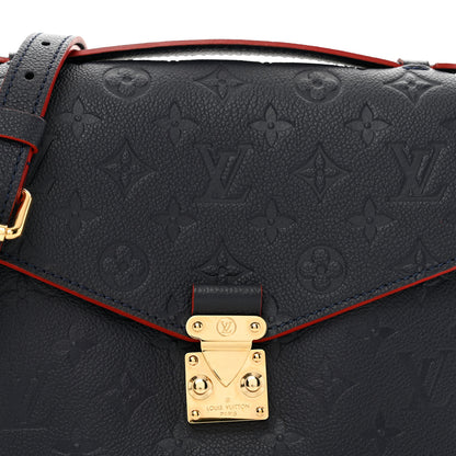 Louis Vuitton Empreinte Pochette Metis Marine Rouge 5 of 11
