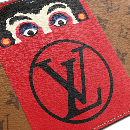 Louis Vuitton Reverse Monogram Kabuki MM GM Pochette 8 of 9