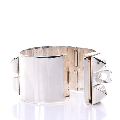 Hermes Sterling Silver Collier De Chien Bracelet SH 6 of 7