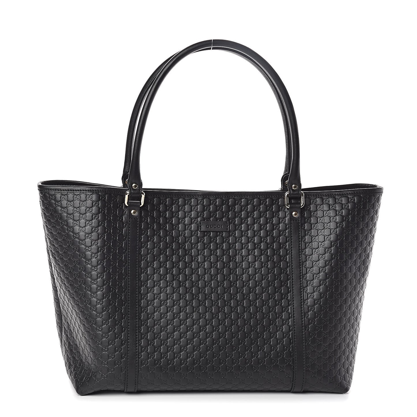 Microguccissima Medium Joy Tote Black