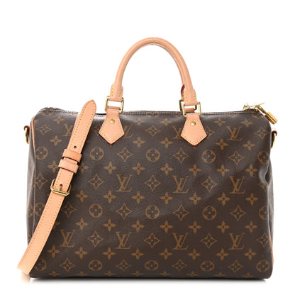 Louis Vuitton Monogram Speedy Bandouliere 35 1 of 12