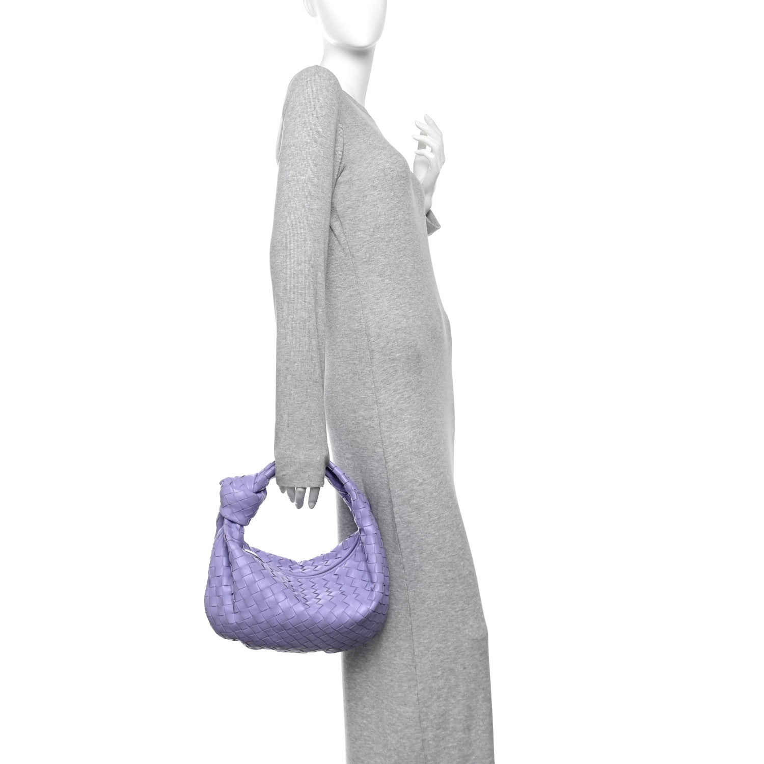 Bottega Veneta Nappa Intrecciato Teen Jodie Hobo Wisteria 2 of 10