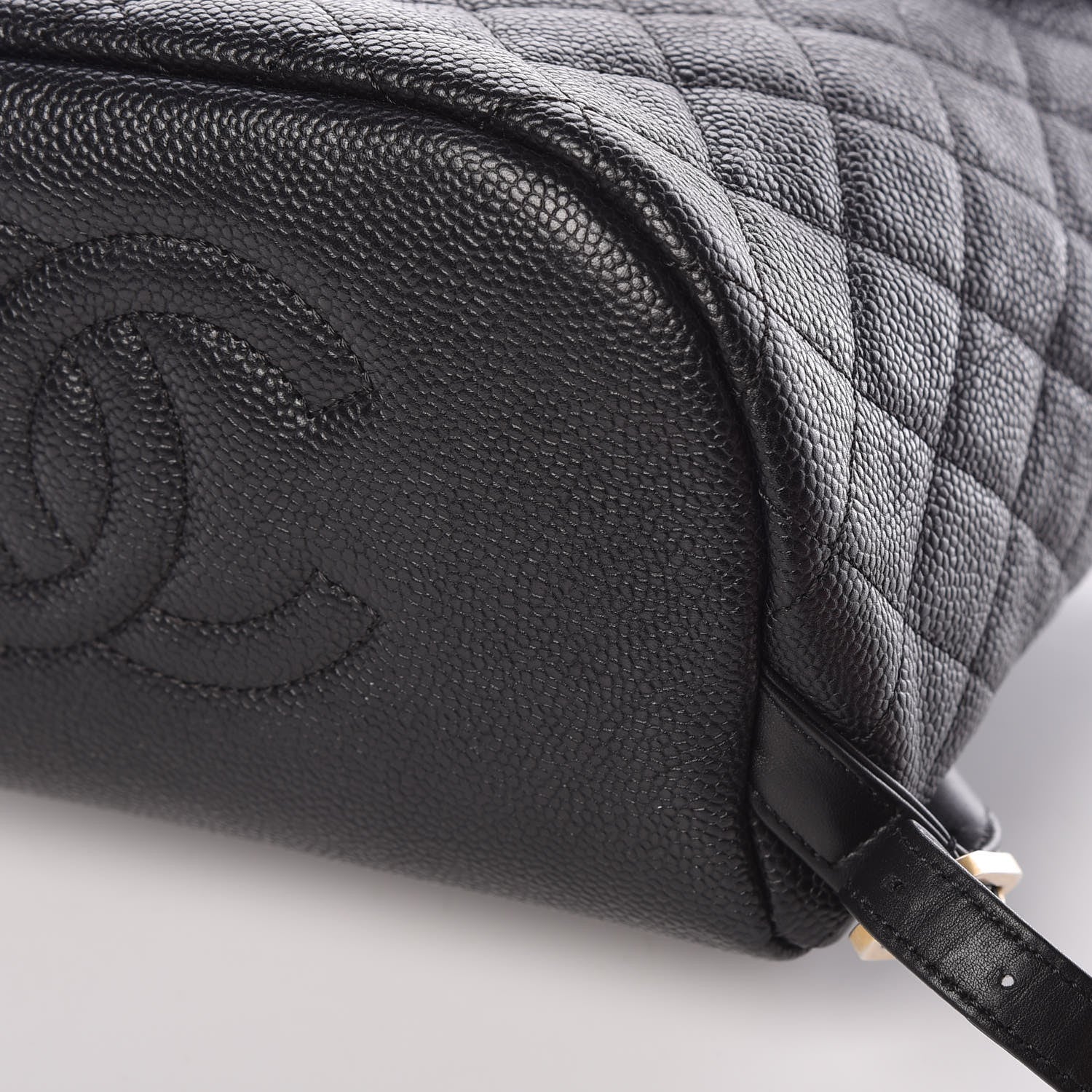 Chanel Caviar Quilted Filigree Backpack Black 6 of 9