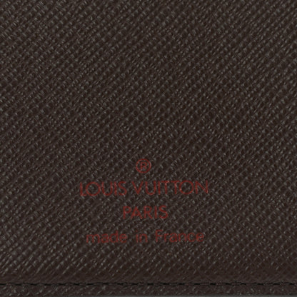 Louis Vuitton Damier Ebene French Purse Wallet 7 of 10