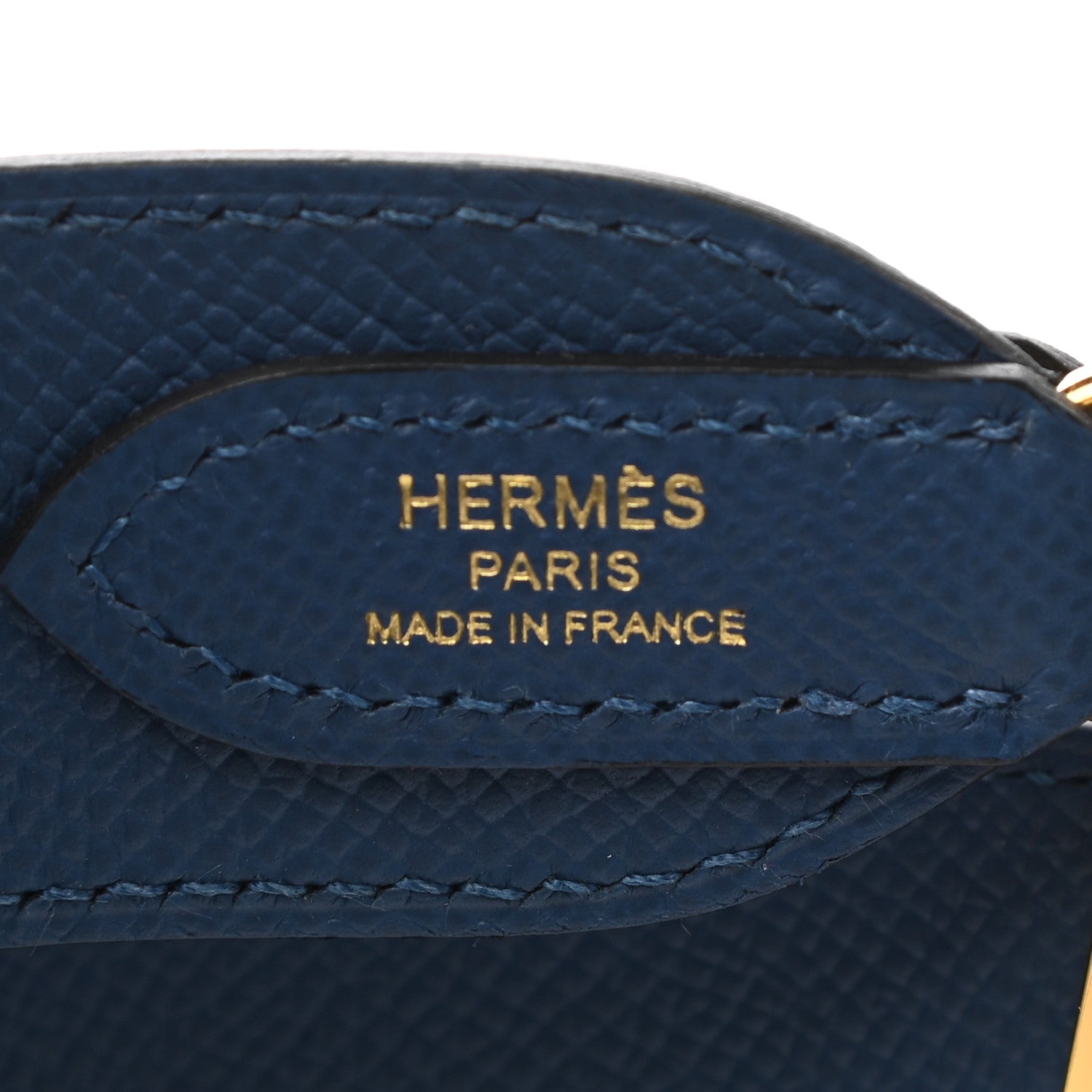 Hermes Epsom 35mm Harnachement Shoulder Strap Deep Blue 3 of 9