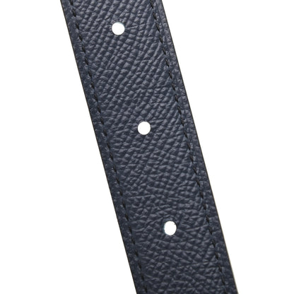 Hermes Swift Epsom 24mm Mini Constance Guilloche H Belt 85 Bleu Frida Bleu Indigo 5 of 5