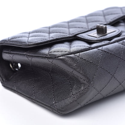 Chanel Sheepskin Quilted 2.55 Reissue Mini Flap Dark Grey 7 of 10