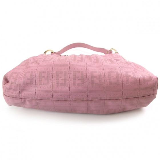 Calfskin Perforated Chef Hobo Pink