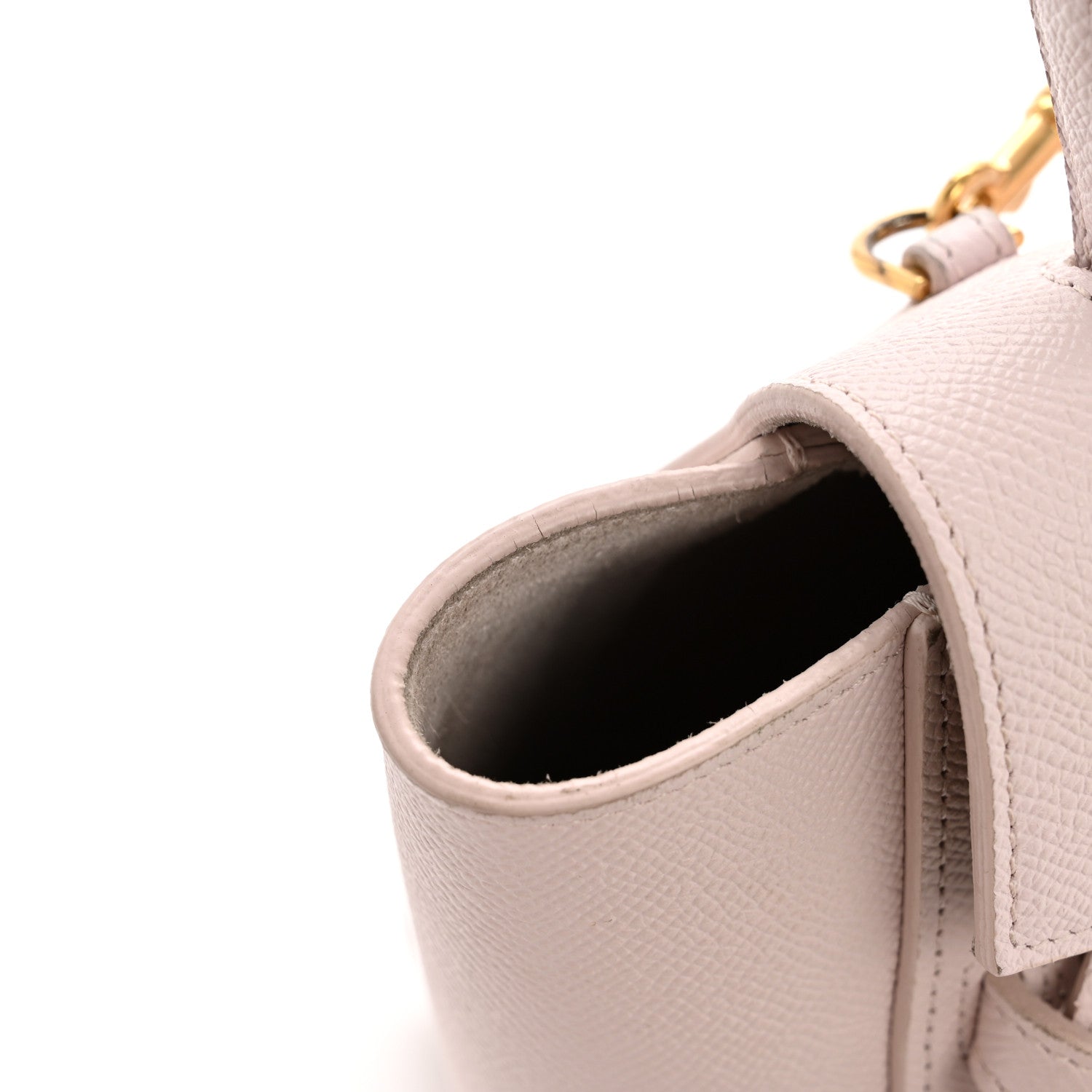 Celine Grained Calfskin Nano Belt Bag Peony 16 of 16