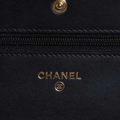 Chanel Caviar Timeless CC Wallet on Chain WOC Black 7 of 9