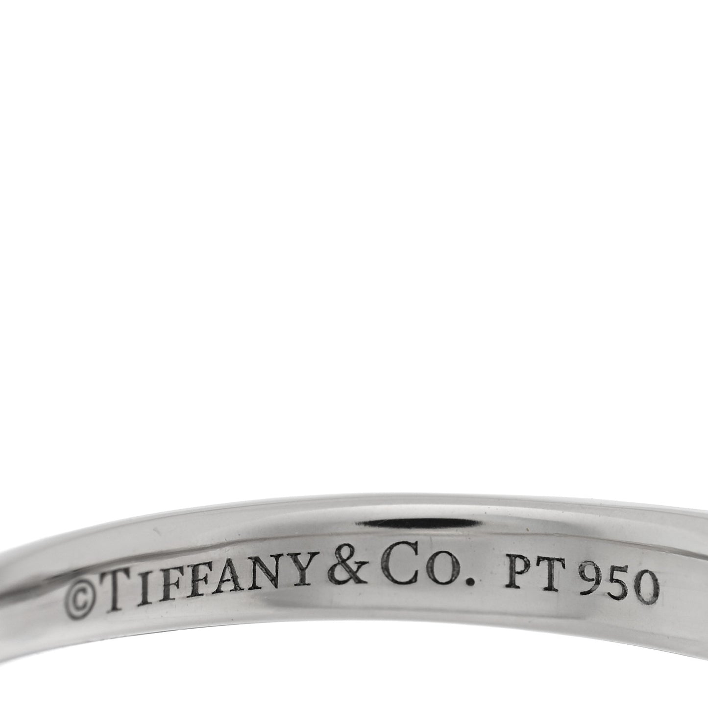 Platinum Diamond .21ct Solitaire Engagement Ring 42 2.5