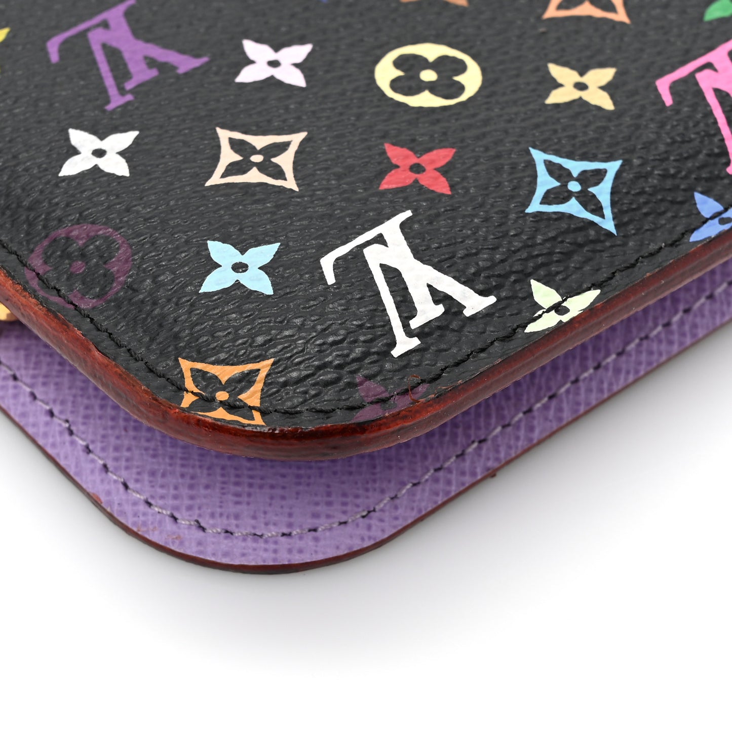 Monogram Multicolor Insolite Wallet Black Violet