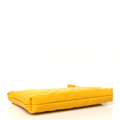 Gucci Calfskin Matelasse Mini GG Marmont Chain Bag Stone Topaz 3 of 11