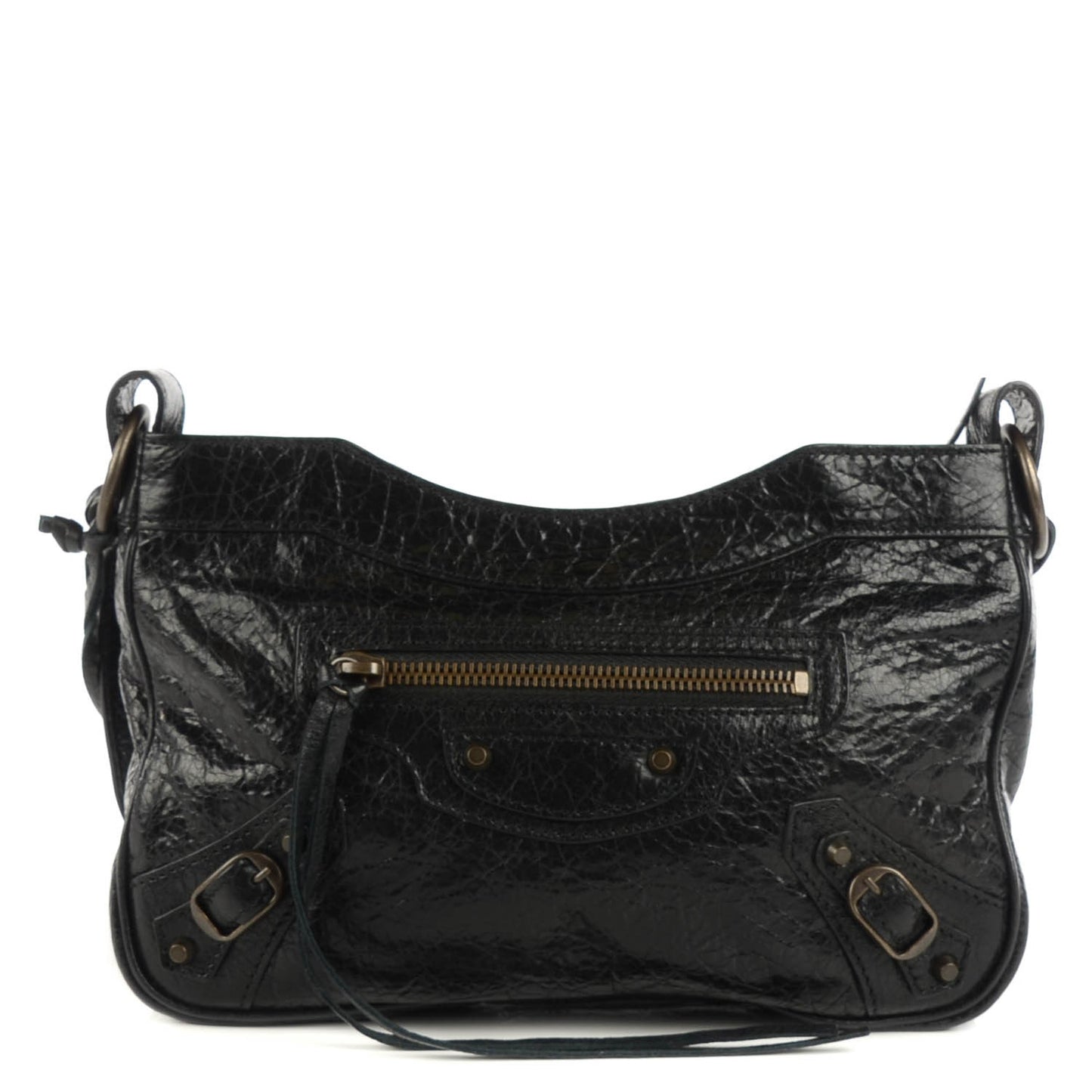 Agneau Classic Hardware Hip Black