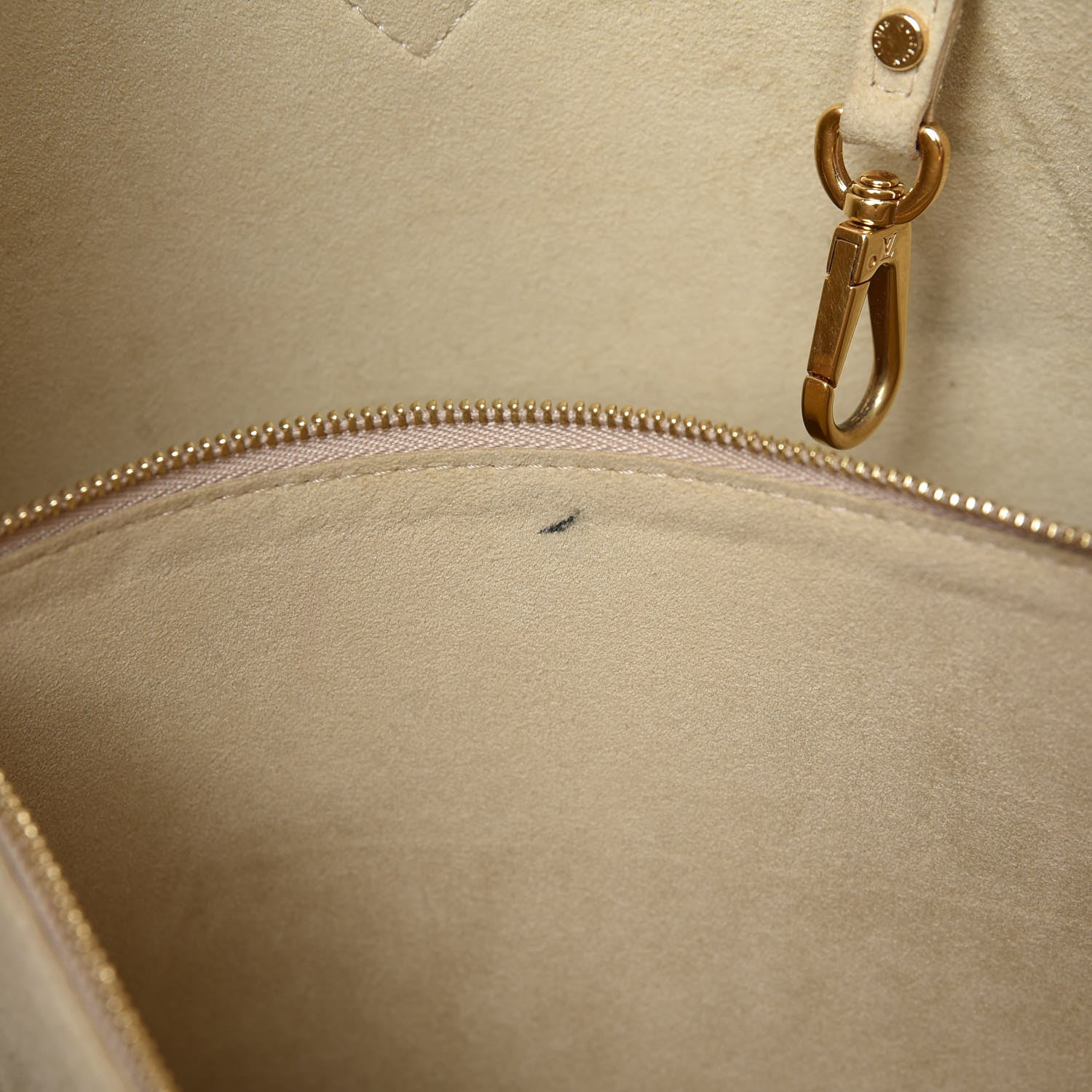 Louis Vuitton Calfskin Monogram Kimono Tote Dune 7 of 9