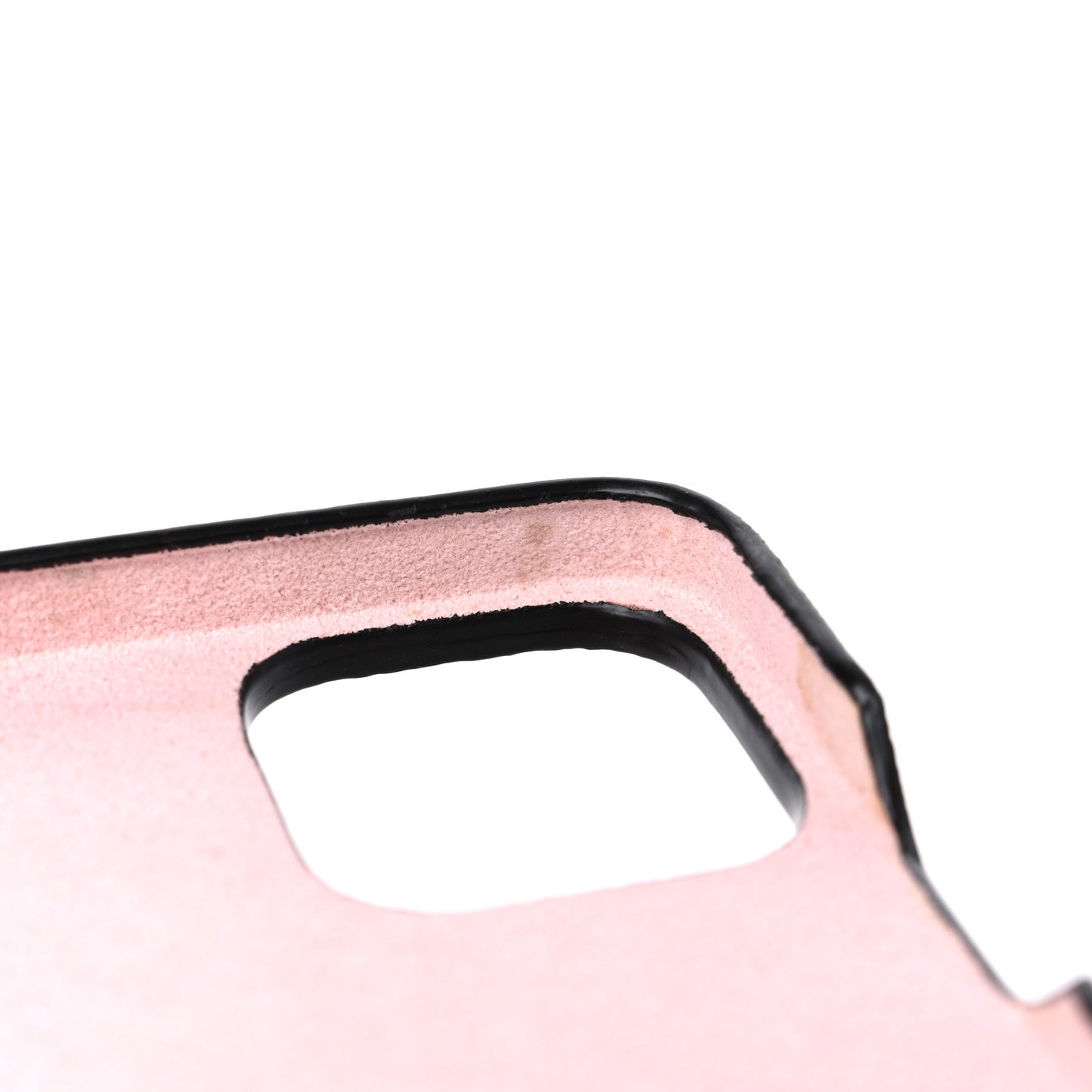 Monogram Bumper On Strap iPhone 13 Shoulder Strap Creme Pink