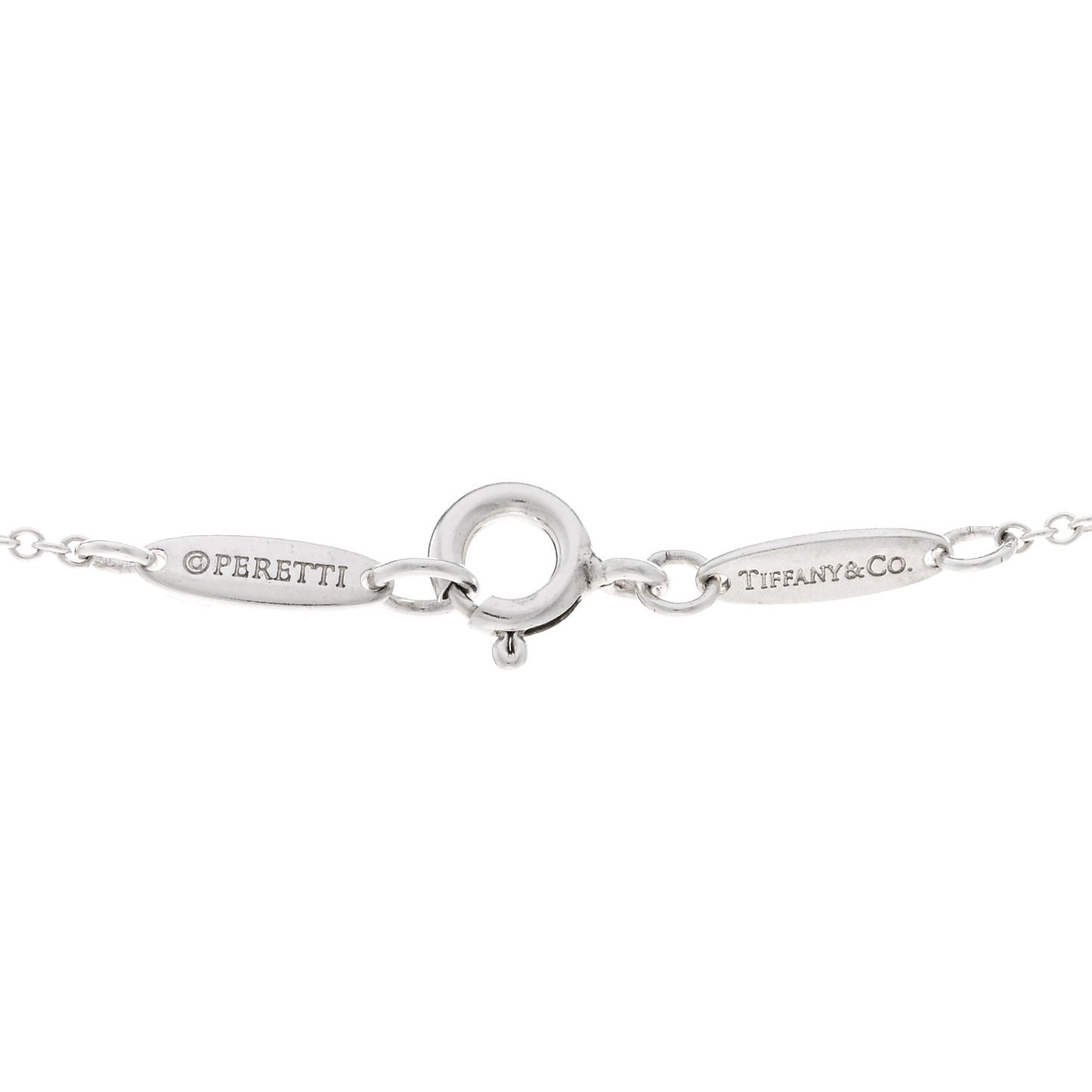 Sterling Silver Elsa Peretti Letter G Pendant Necklace