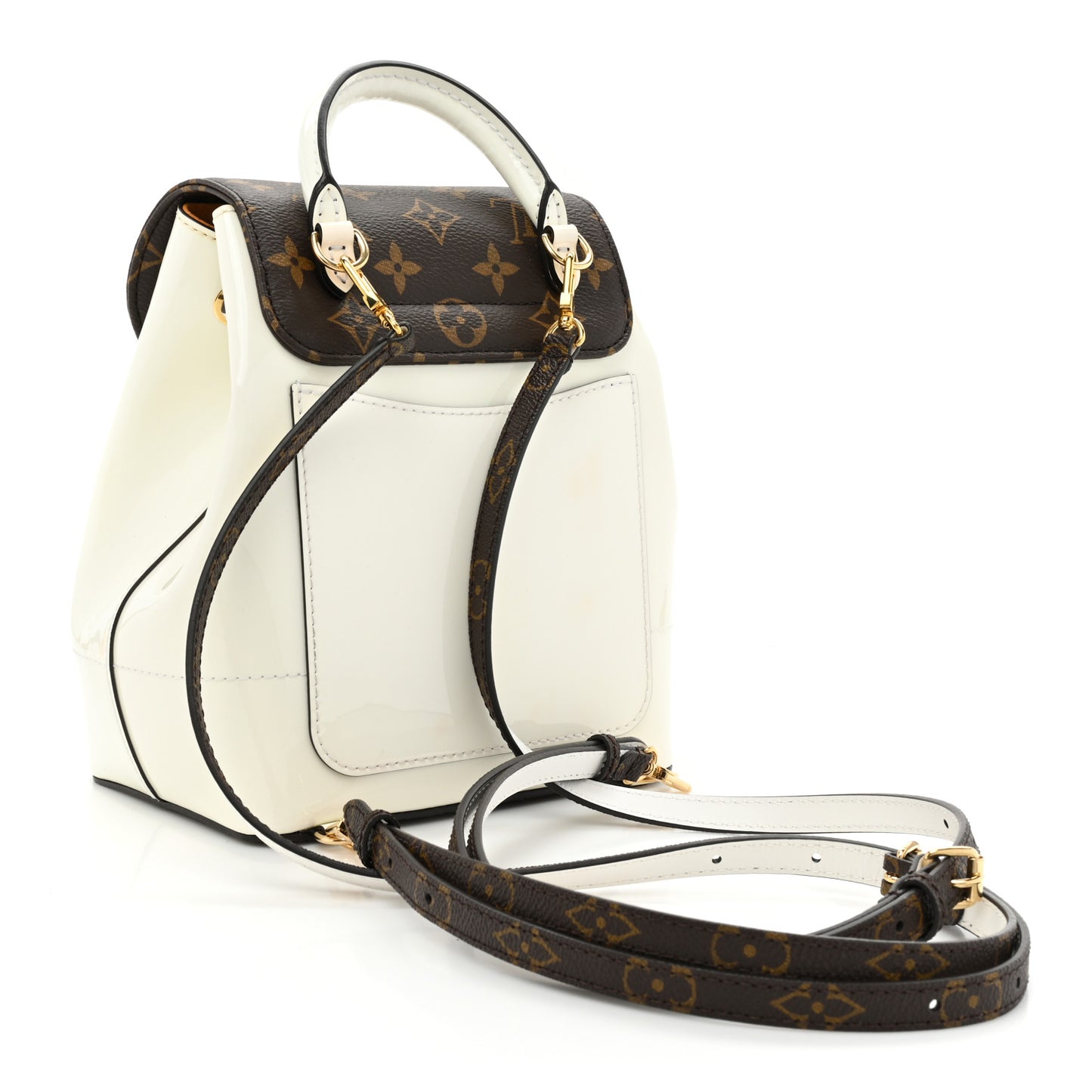 Patent Monogram Hot Springs Backpack Snow