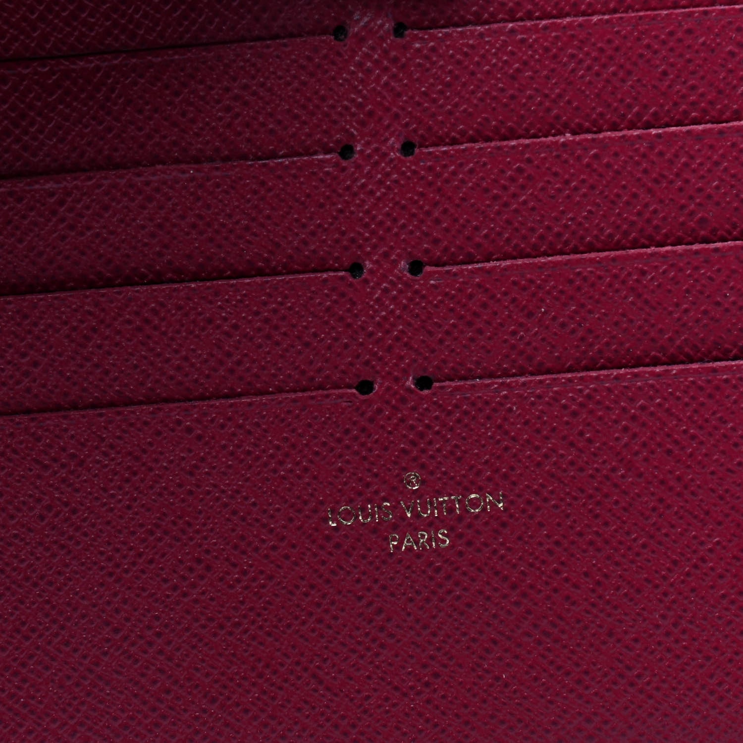 Louis Vuitton Monogram Pochette Felicie Chain Wallet Fuchsia 9 of 9