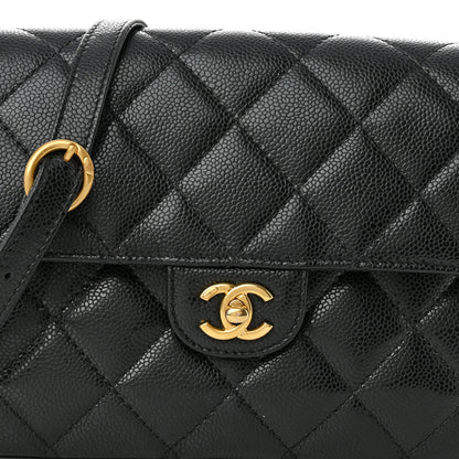 Chanel Caviar Quilted Chain Flap Black 6 of 10