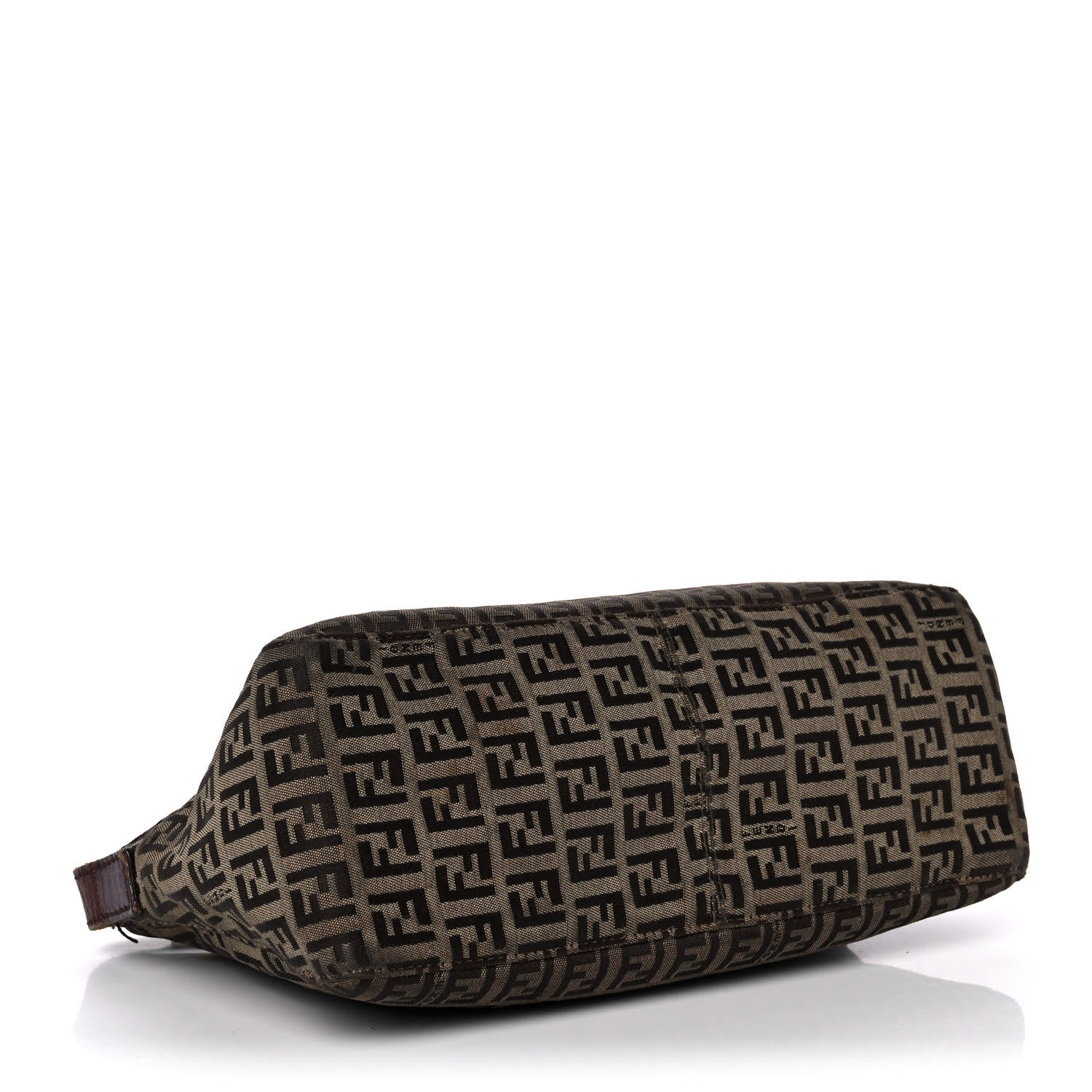 Fendi Zucchino Pochette Brown 4 of 12