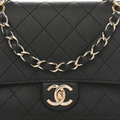 Chanel Caviar Quilted City Walk Flap Black 8 of 10