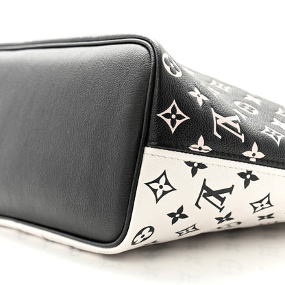 Louis Vuitton Empreinte Spring In The City Neverfull MM Black White Pink 10 of 11