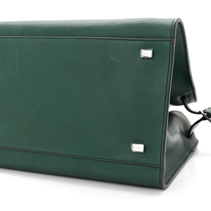 The Row Polished Saddle Calfskin Soft Margaux 12 Cyprus 9 of 12