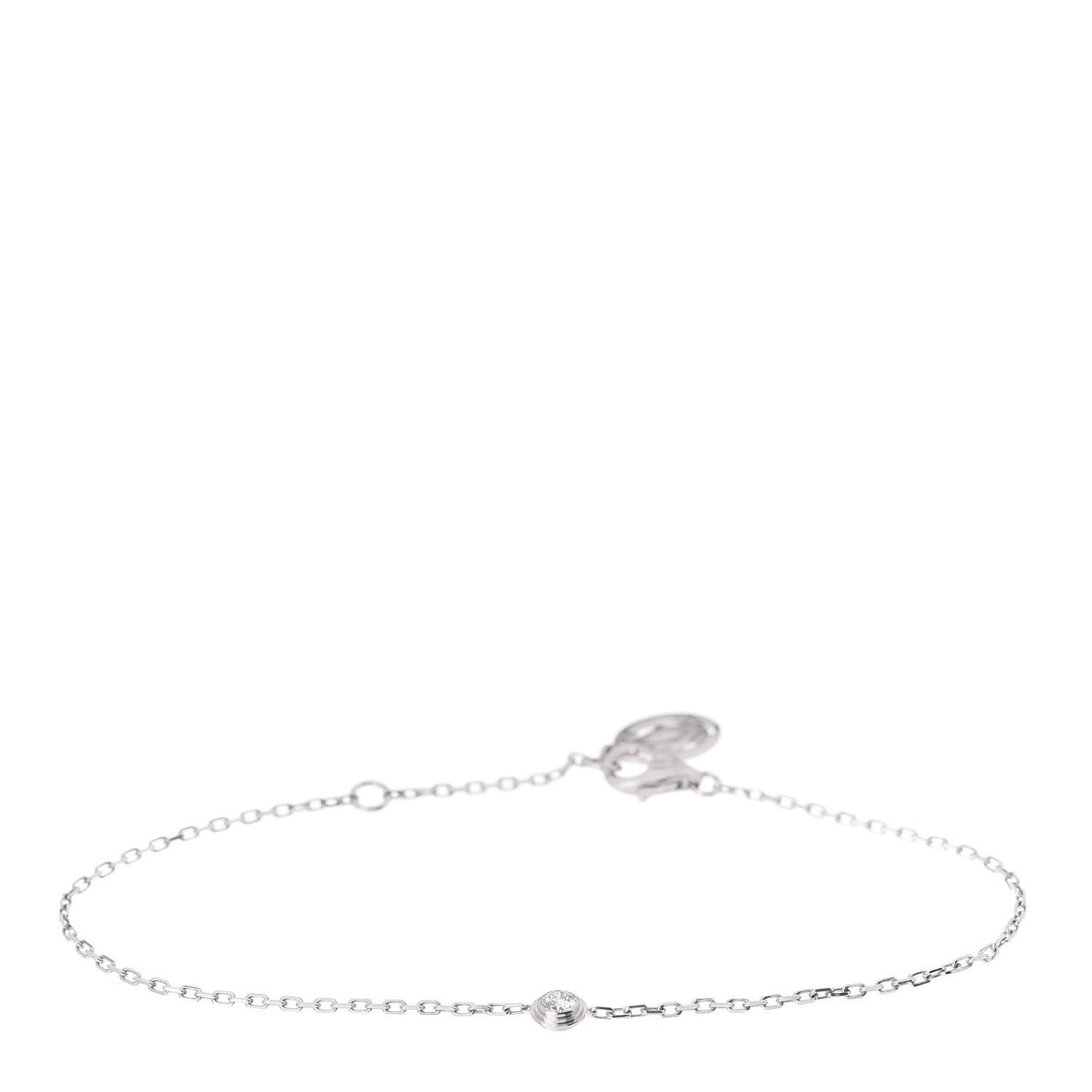 18K White Gold Diamond SM D'Amour Bracelet