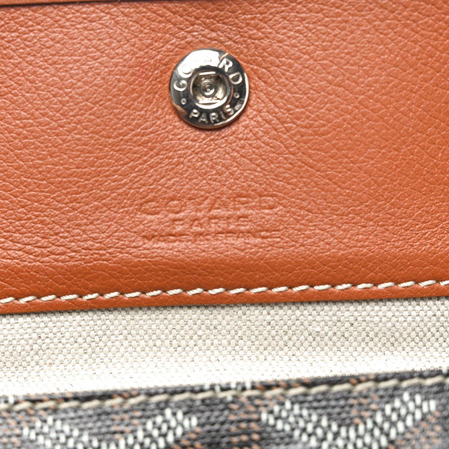 Goyard Goyardine Saint Louis GM Black Gold 7 of 10