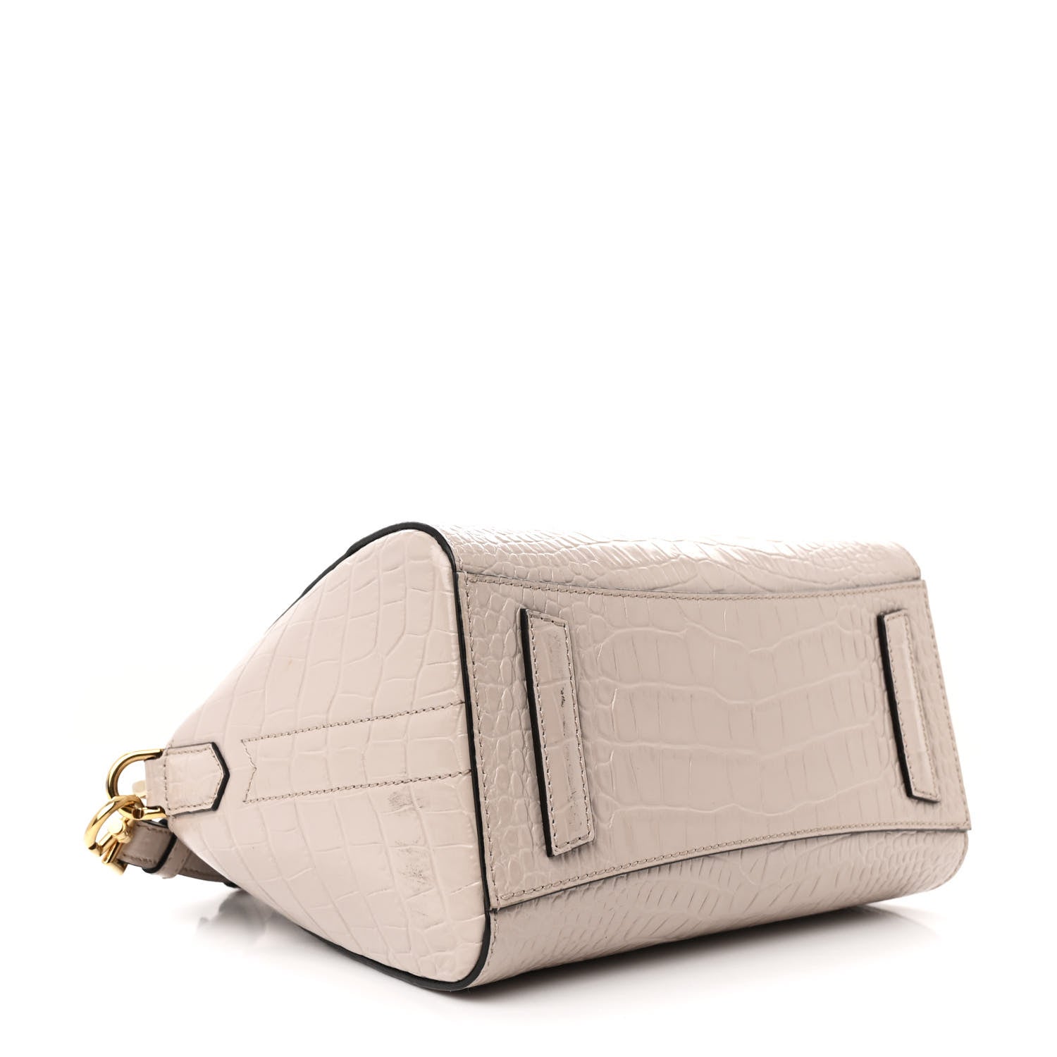 Givenchy Calfskin Crocodile Embossed Mini Antigona Dune 4 of 12