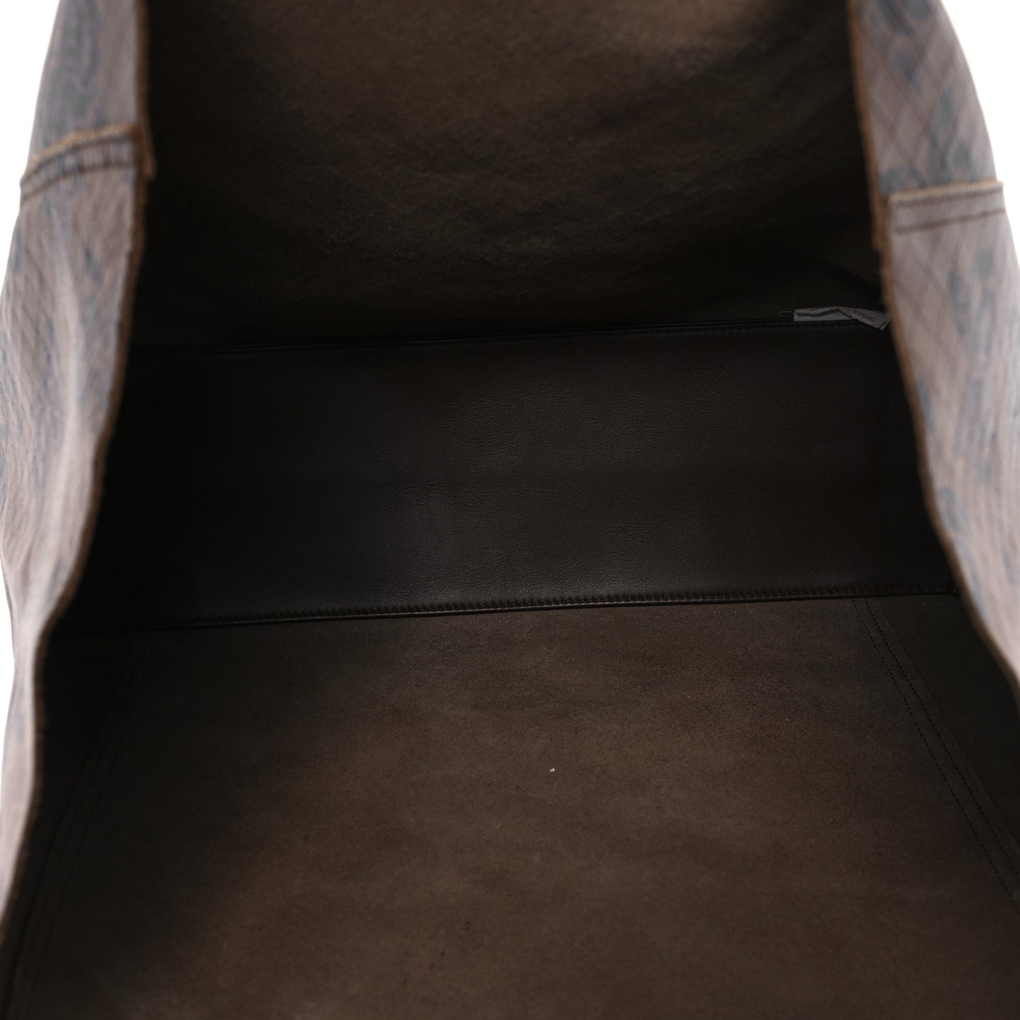 Nappa Intrecciato Butterfly Tote Brown