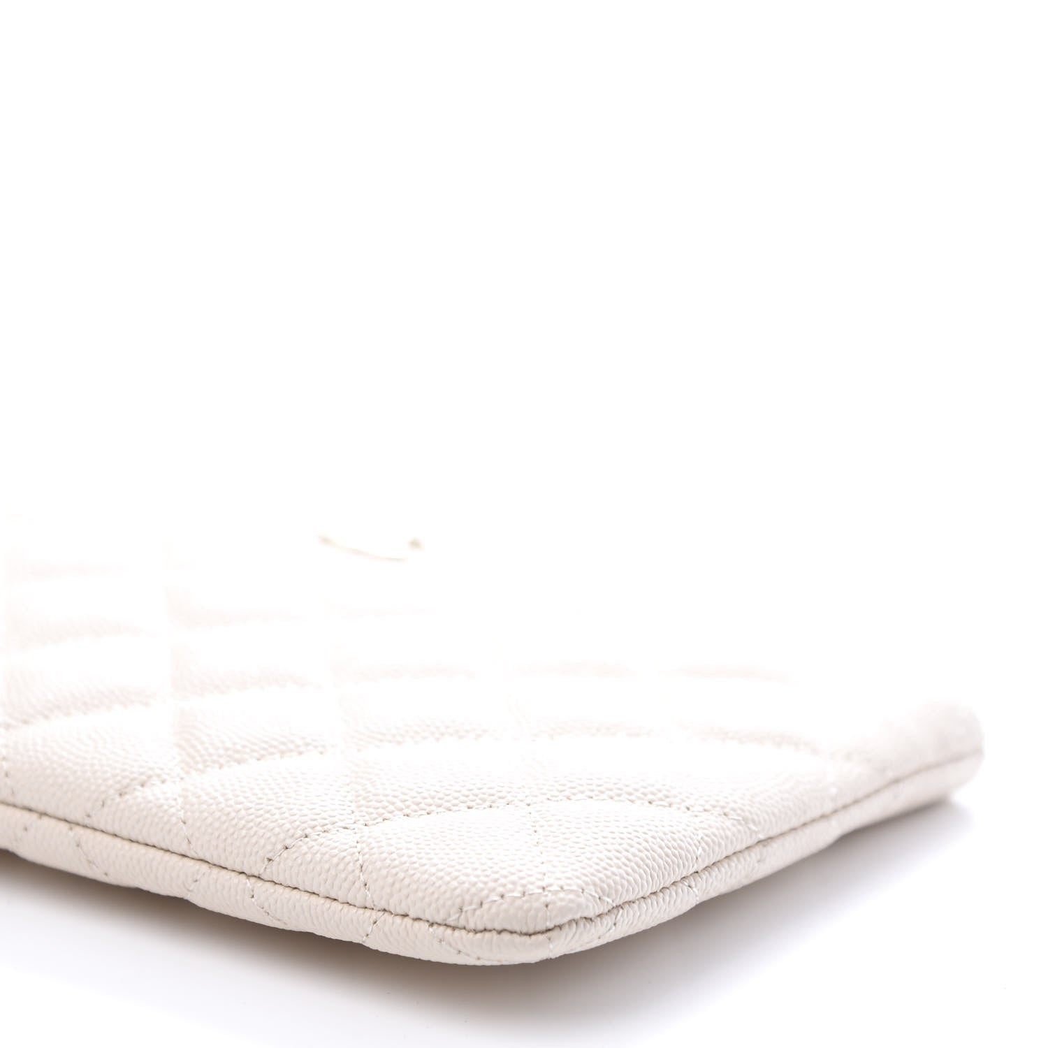 Chanel Caviar Quilted Cosmetic Case Light Beige 8 of 8