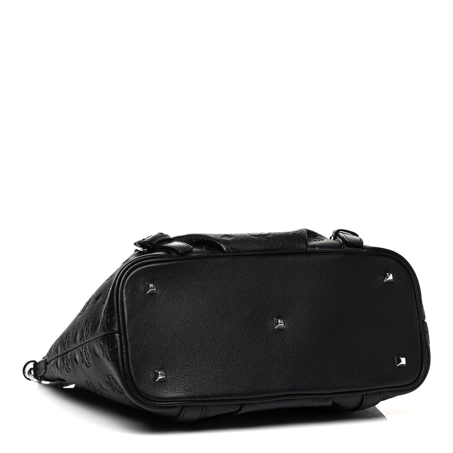 Calfskin Ottomar Monogram Tote Black