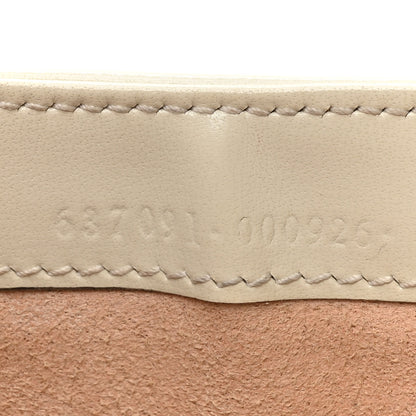Gucci Boarded Dyana Lux Calfskin Mini Jackie 1961 Hobo Mystic White 7 of 11